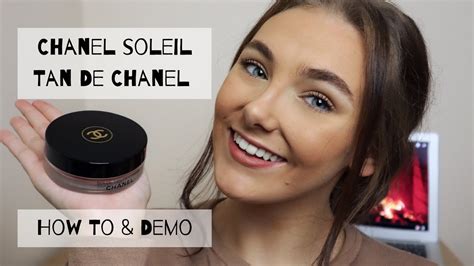 best way to apply soleil tan de chanel|chanel bronzing brush.